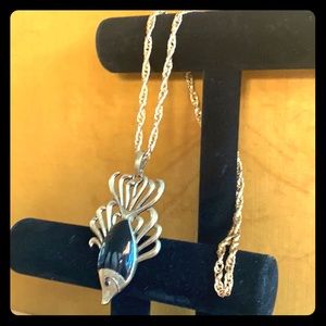 Funky Fish Pendant Necklace